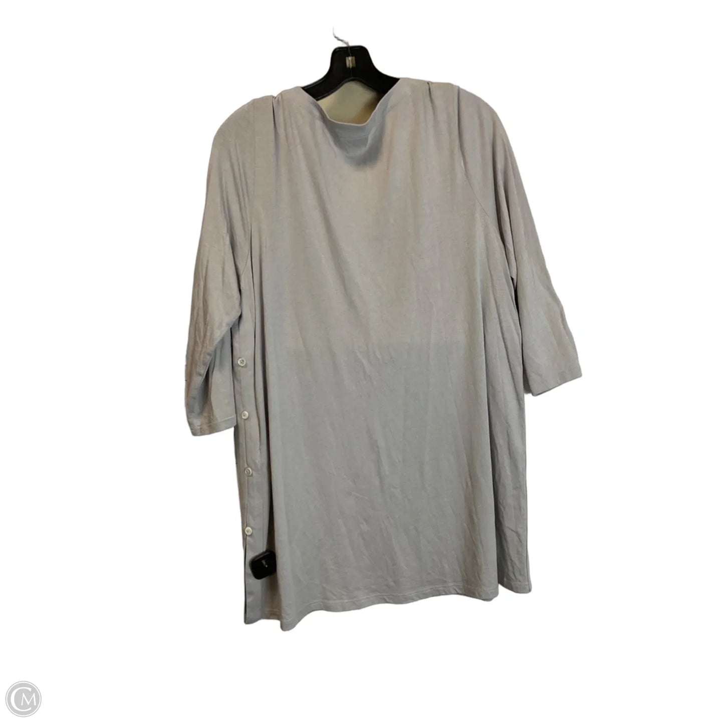Top Long Sleeve Basic By J. Jill In Grey, Size: L