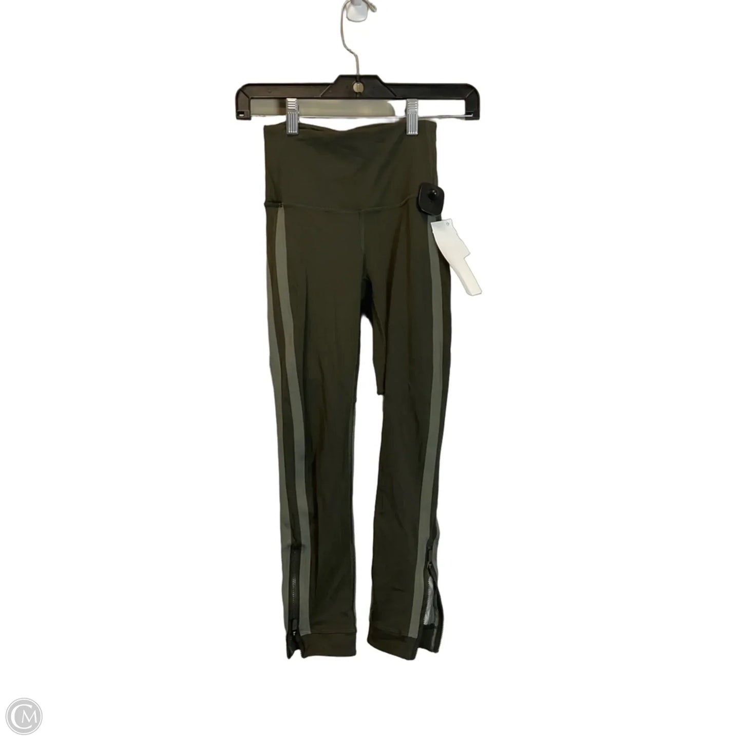 Athletic Leggings By Lululemon In Green, Size: S