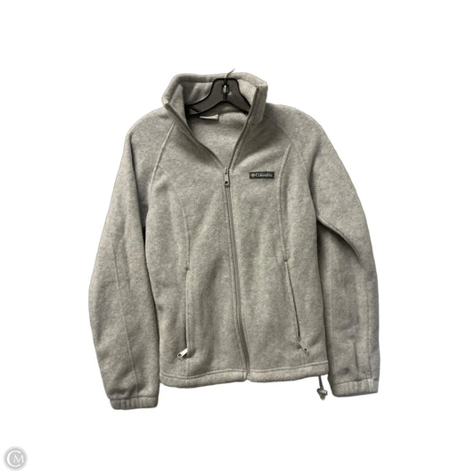 Jacket Faux Fur & Sherpa By Columbia In Grey, Size: Xs