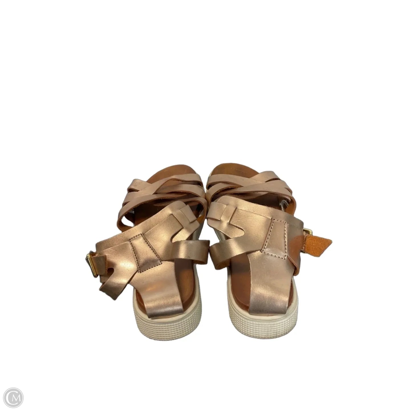 Sandals Flats By Mia In Rose Gold, Size: 9