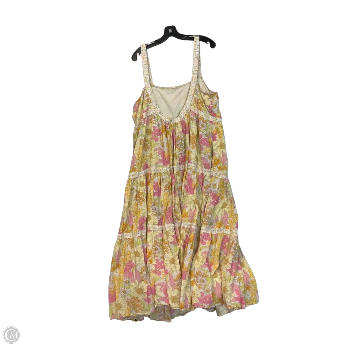 Dress Casual Maxi By American Eagle In Floral Print, Size: Xxl