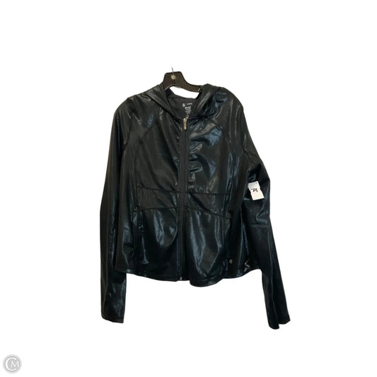 Athletic Jacket By Buffbunny In Black, Size: Xxl