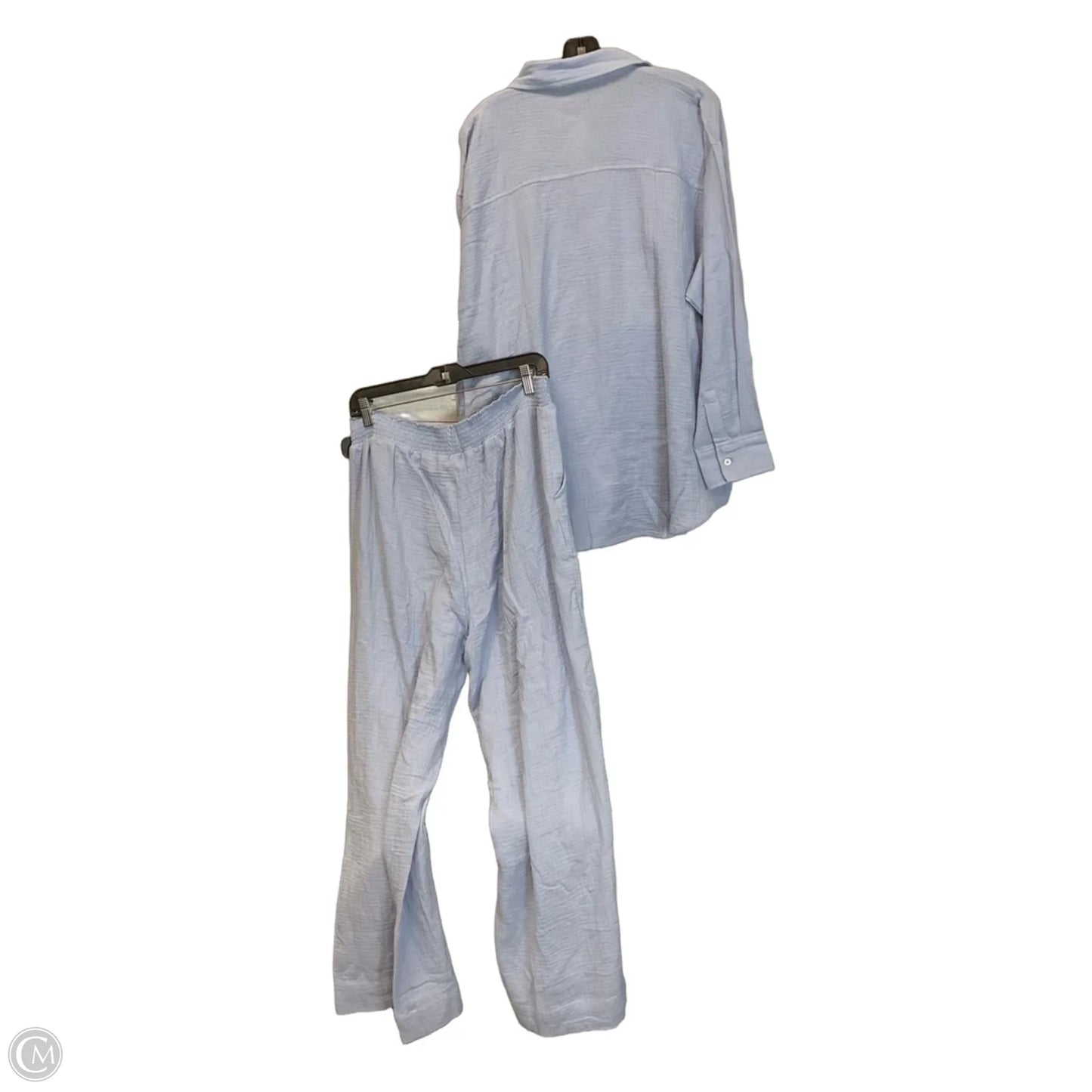 Pants Set 2pc By 32 Degrees In Blue, Size: L