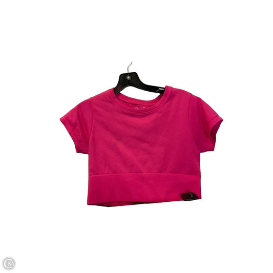 Athletic Top Short Sleeve By Aerie In Pink, Size: M