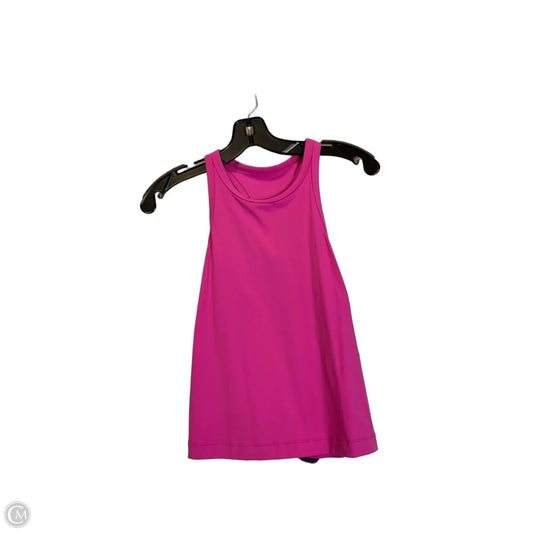 Athletic Tank Top By Lululemon In Pink