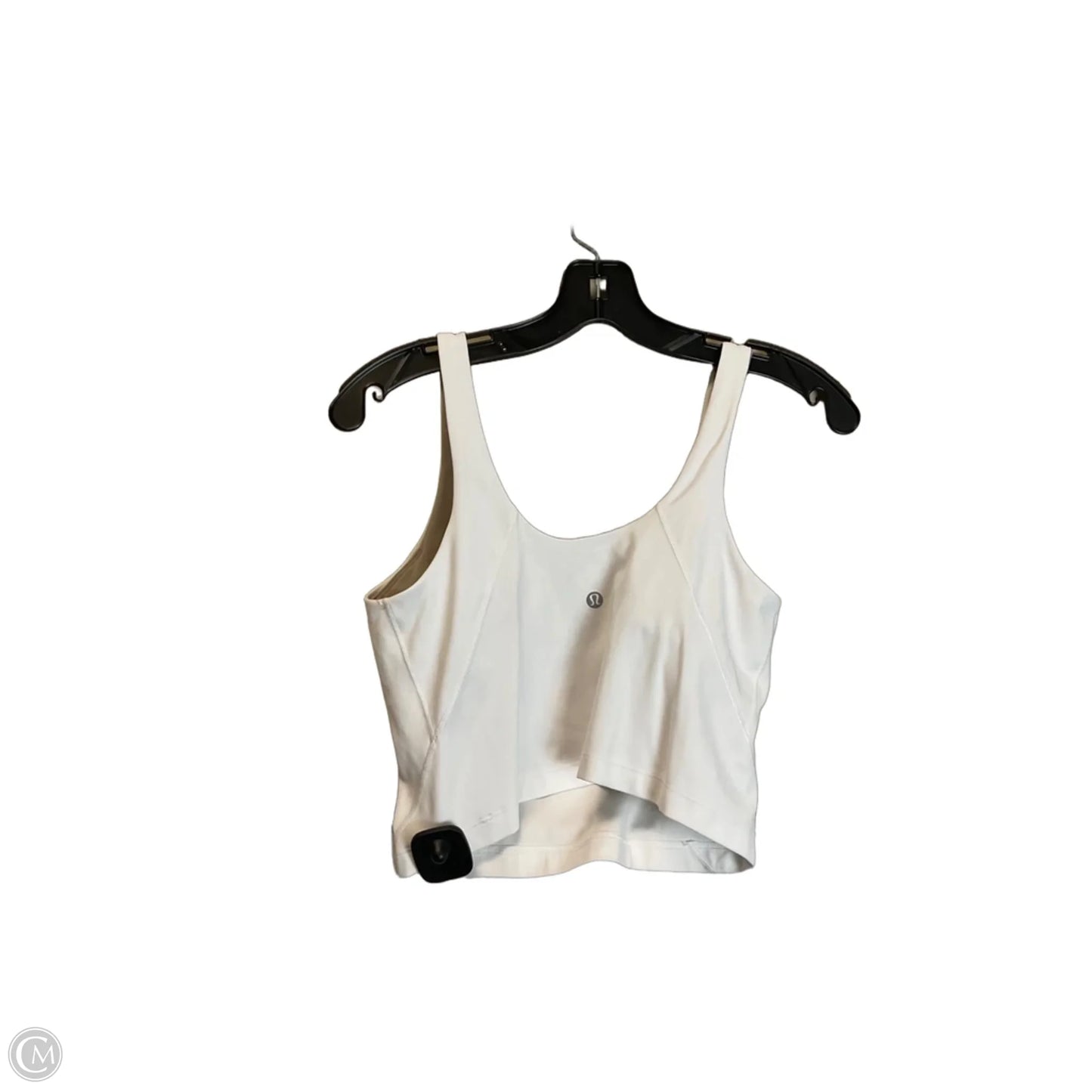 Athletic Tank Top By Lululemon In White, Size: 8