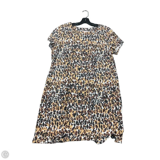 Dress Casual Short By Jude Connally In Leopard Print, Size: L