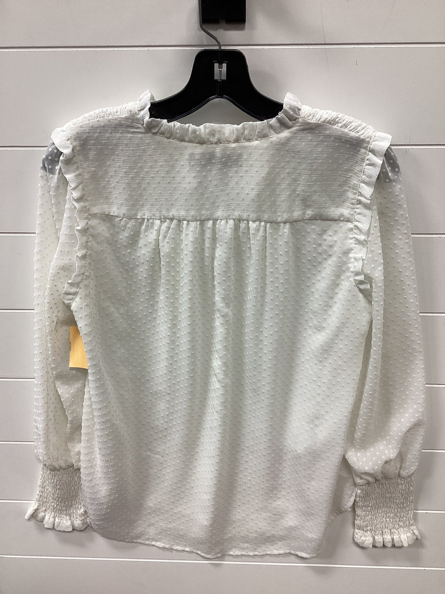 Top Ls By Loft In Cream, Size:S