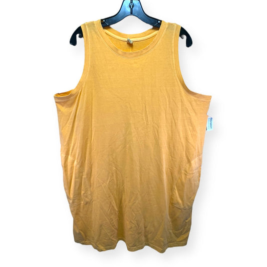 Yellow Dress Casual Short Old Navy, Size Xxl