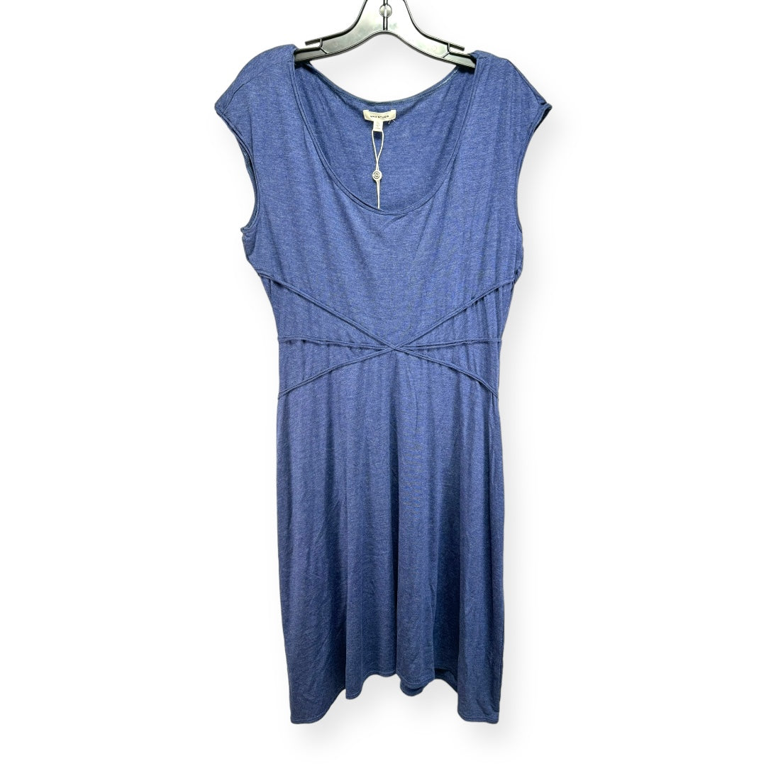 Blue Dress Casual Short Max Studio, Size Xl