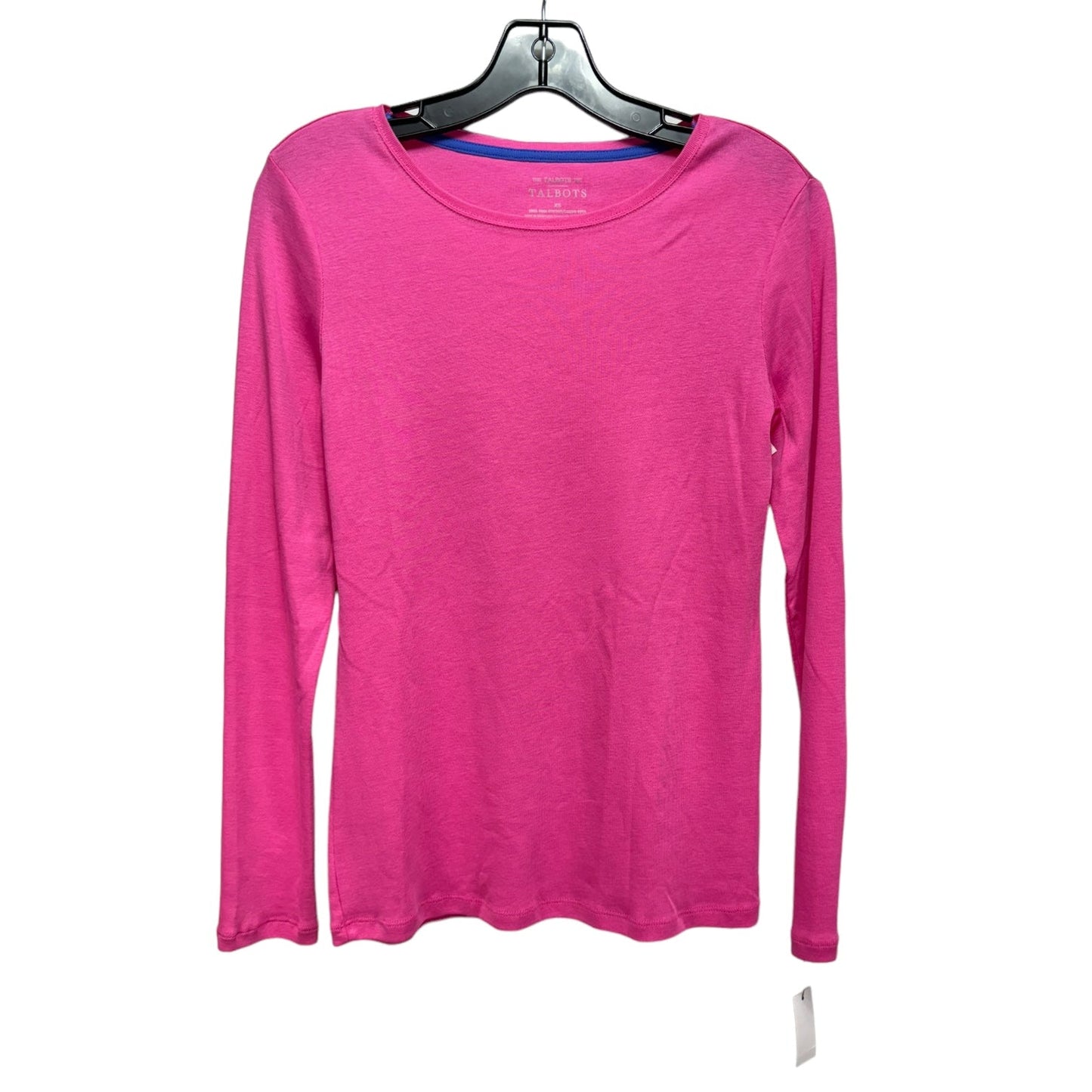 Top Long Sleeve By Talbots In Pink, Size: Xs