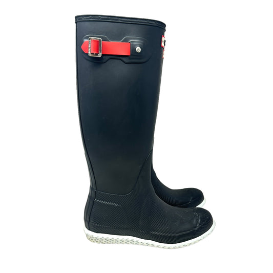 Original Tall Calendar Sole Rubber Rain Boots By Hunter  Size: 7