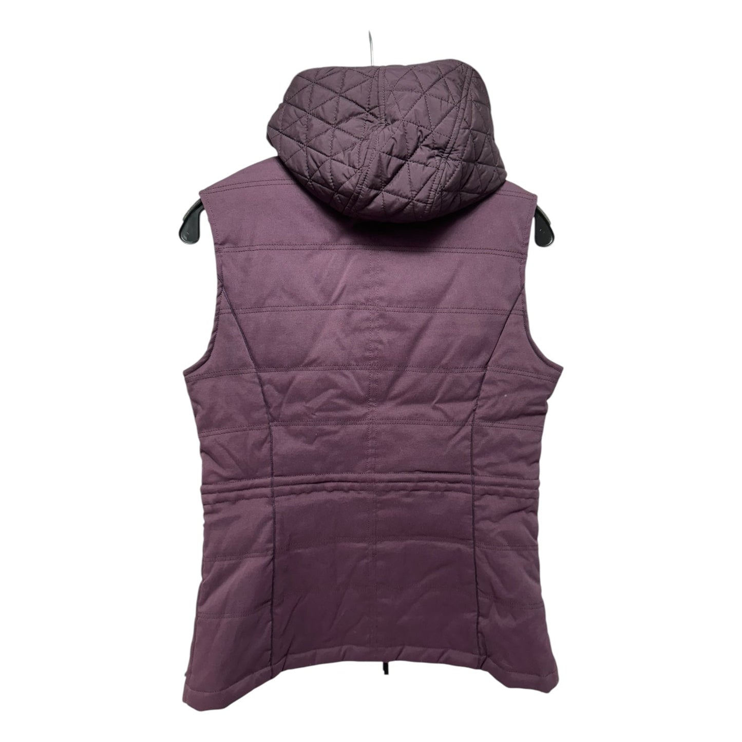 Double Layer Hooded Vest Puffer & Quilted By Prana In Purple, Size: Xs