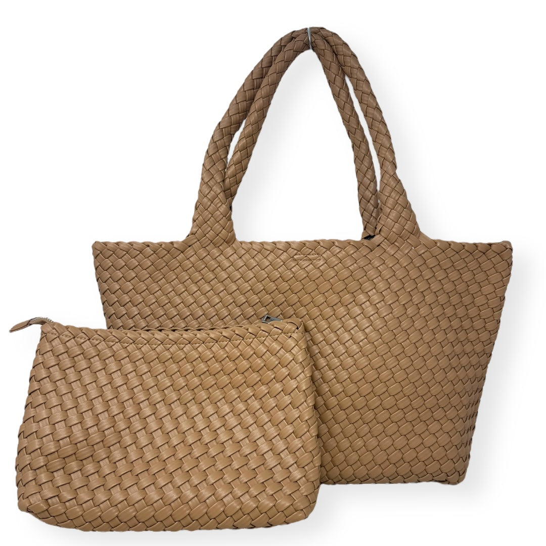 Woven Tote Designer Rachel Zoe, Size Large