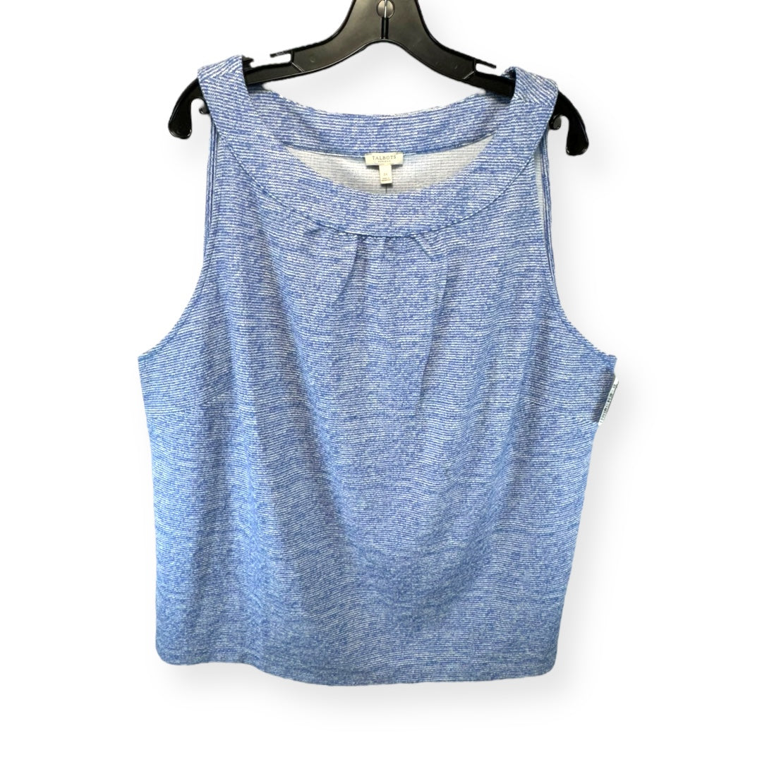 Blue Top Sleeveless Talbots, Size 3x