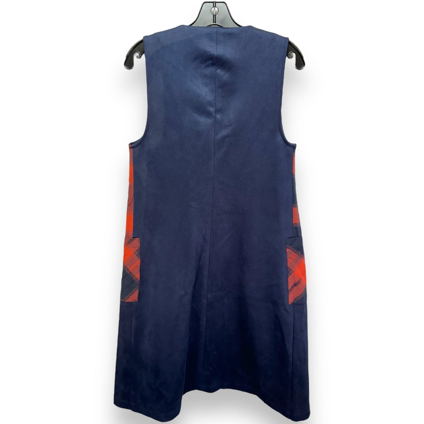 Vest Designer By Bcbg In Blue, Size: S