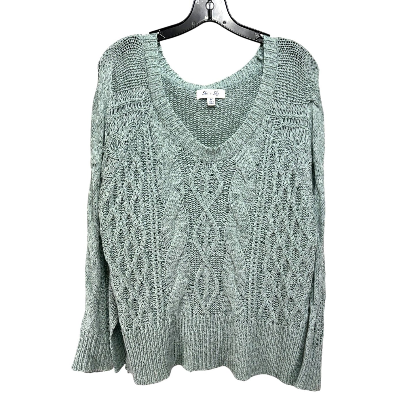 Sweater By She + Sky In Blue, Size: M