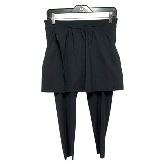 Athletic Skirt Leggings By Spanx In Black, Size: L