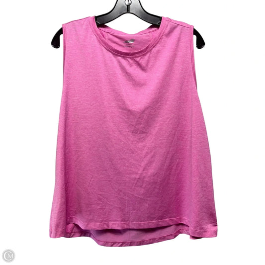Athletic Tank Top By Avia In Pink, Size: Xl