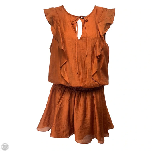 Dress Casual Short By Amanda Uprichard In Copper, Size: S