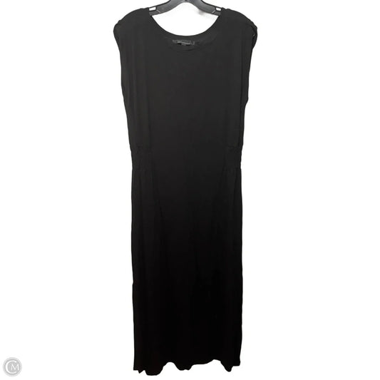 Dress Casual Maxi By White House Black Market In Black, Size: L