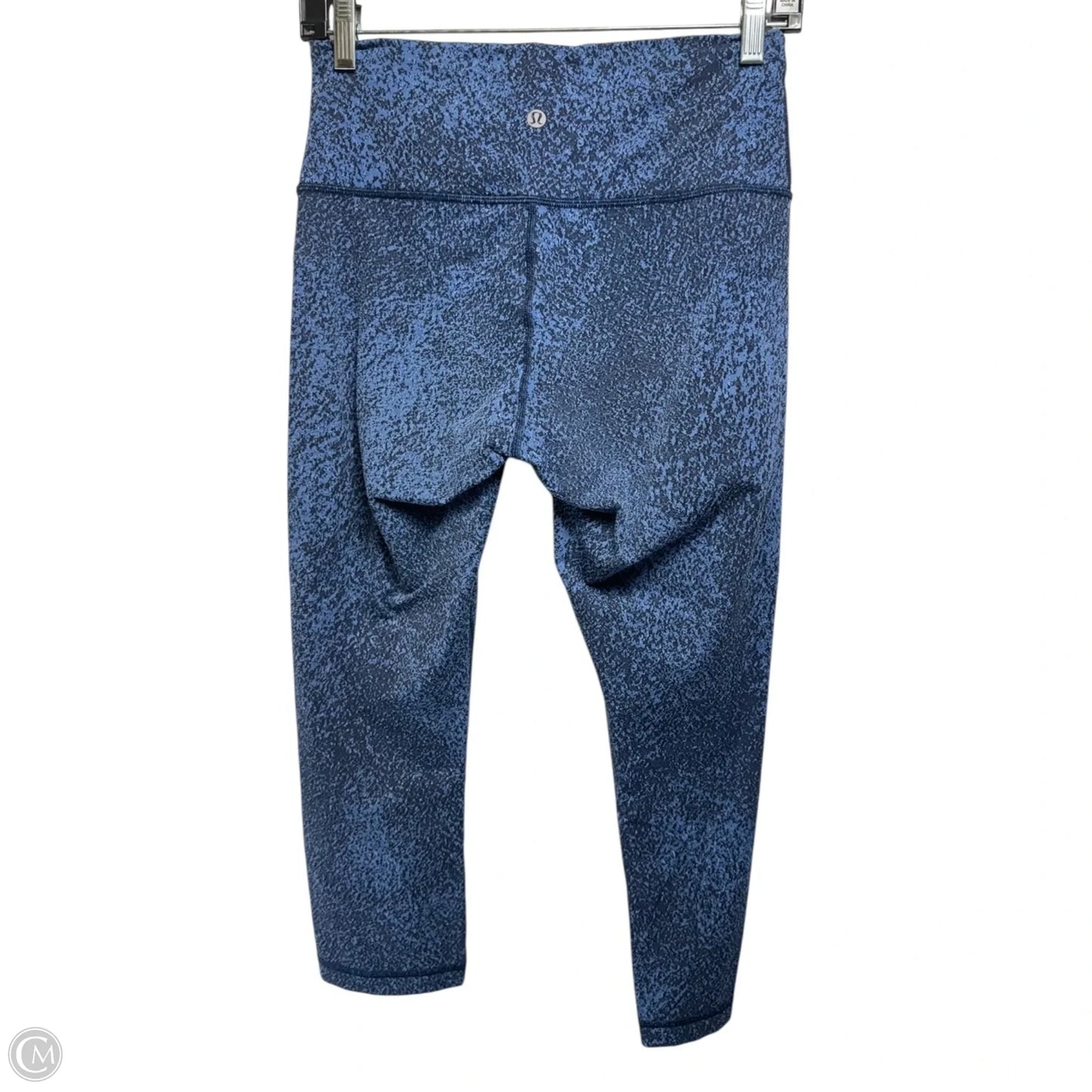 Athletic Leggings By Lululemon In Blue, Size: 8