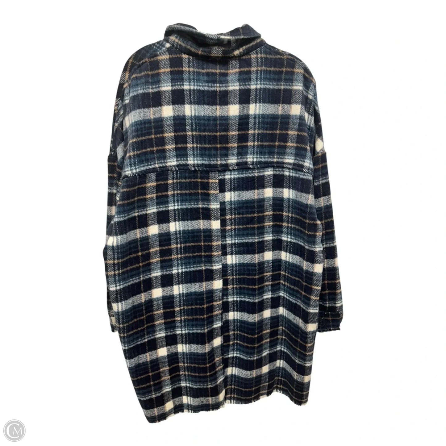 Jacket Shirt By Fashion Nova In Plaid Pattern, Size: Xl