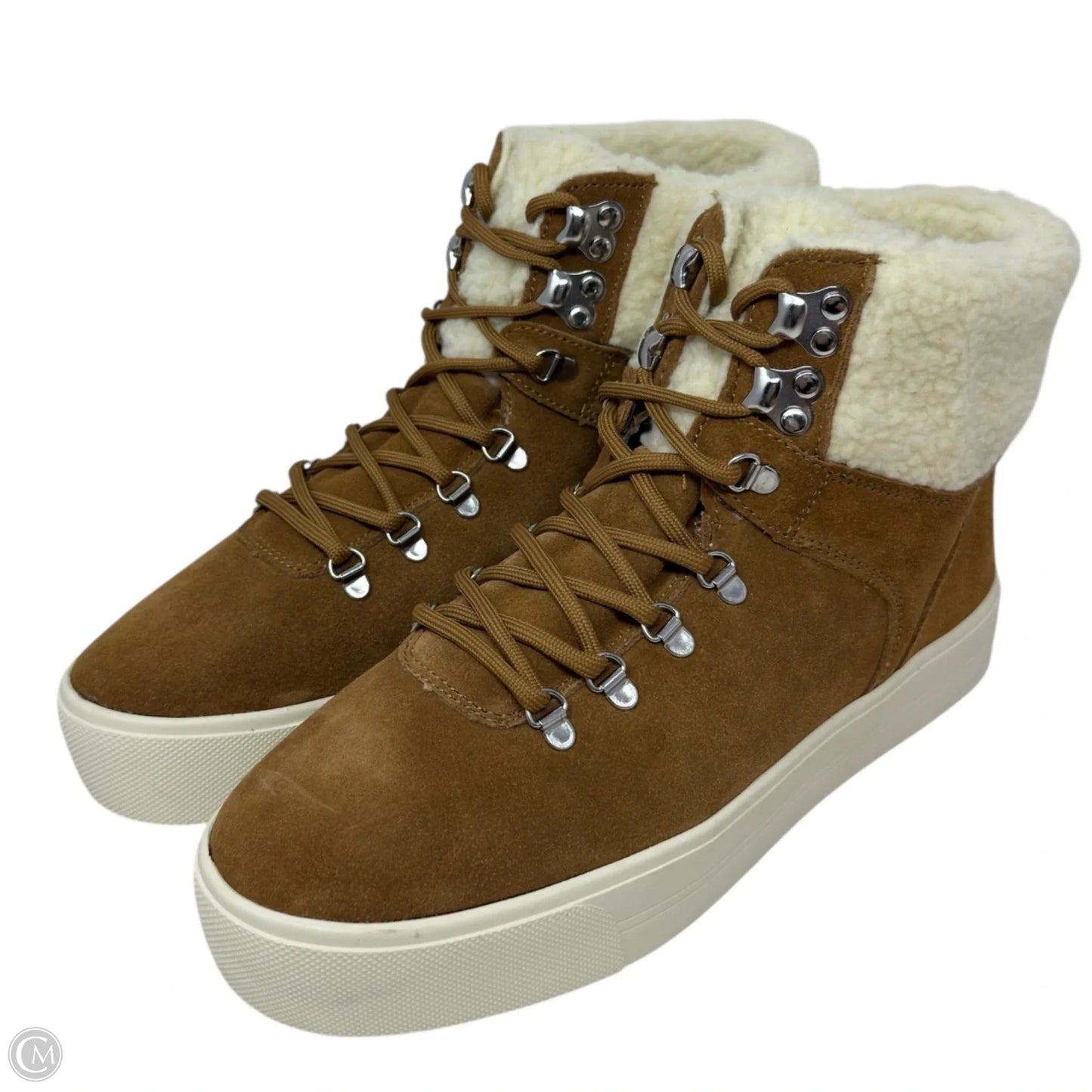 Daire Sneaker Booties By Marc Fisher In Tan, Size: 8.5