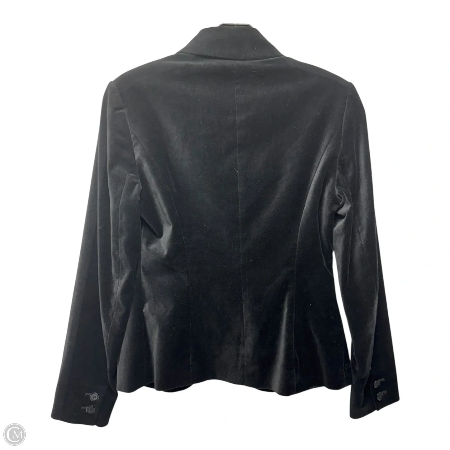 Velour Blazer By Limited In Black, Size: 0