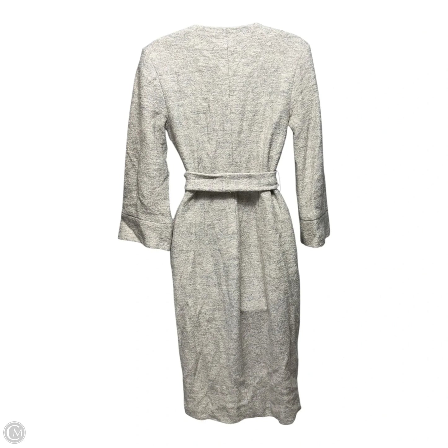 Coat Wool By Banana Republic In Cream, Size: 2