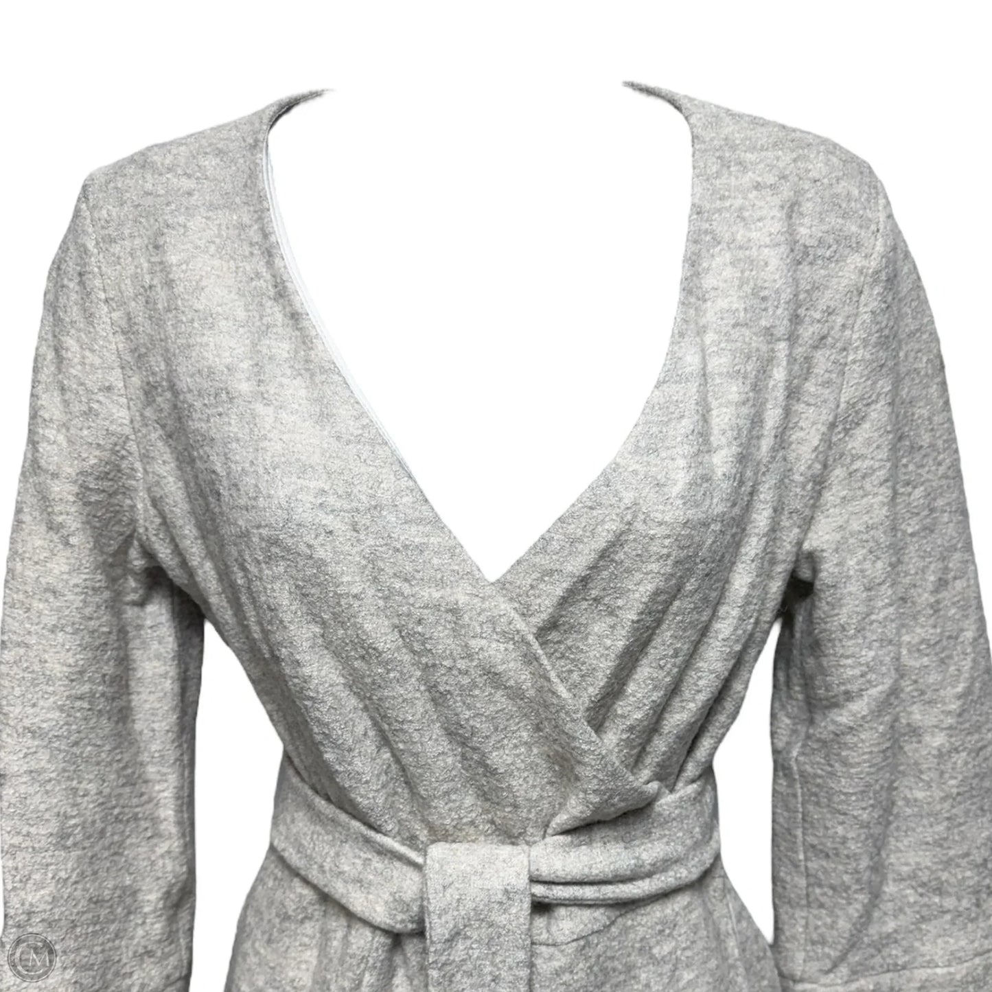 Coat Wool By Banana Republic In Cream, Size: 2