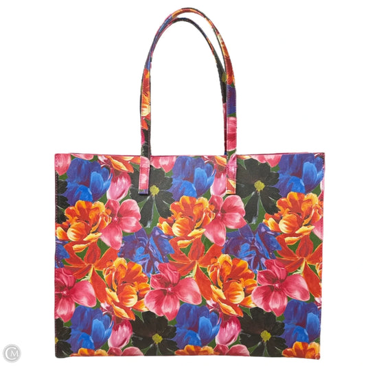 Floral Icon Tote By Ted Baker, Size: Large