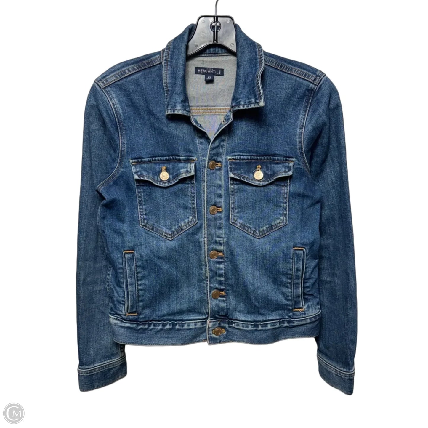 Jacket Denim By J. Crew Mercantile In Blue Denim, Size: Xs