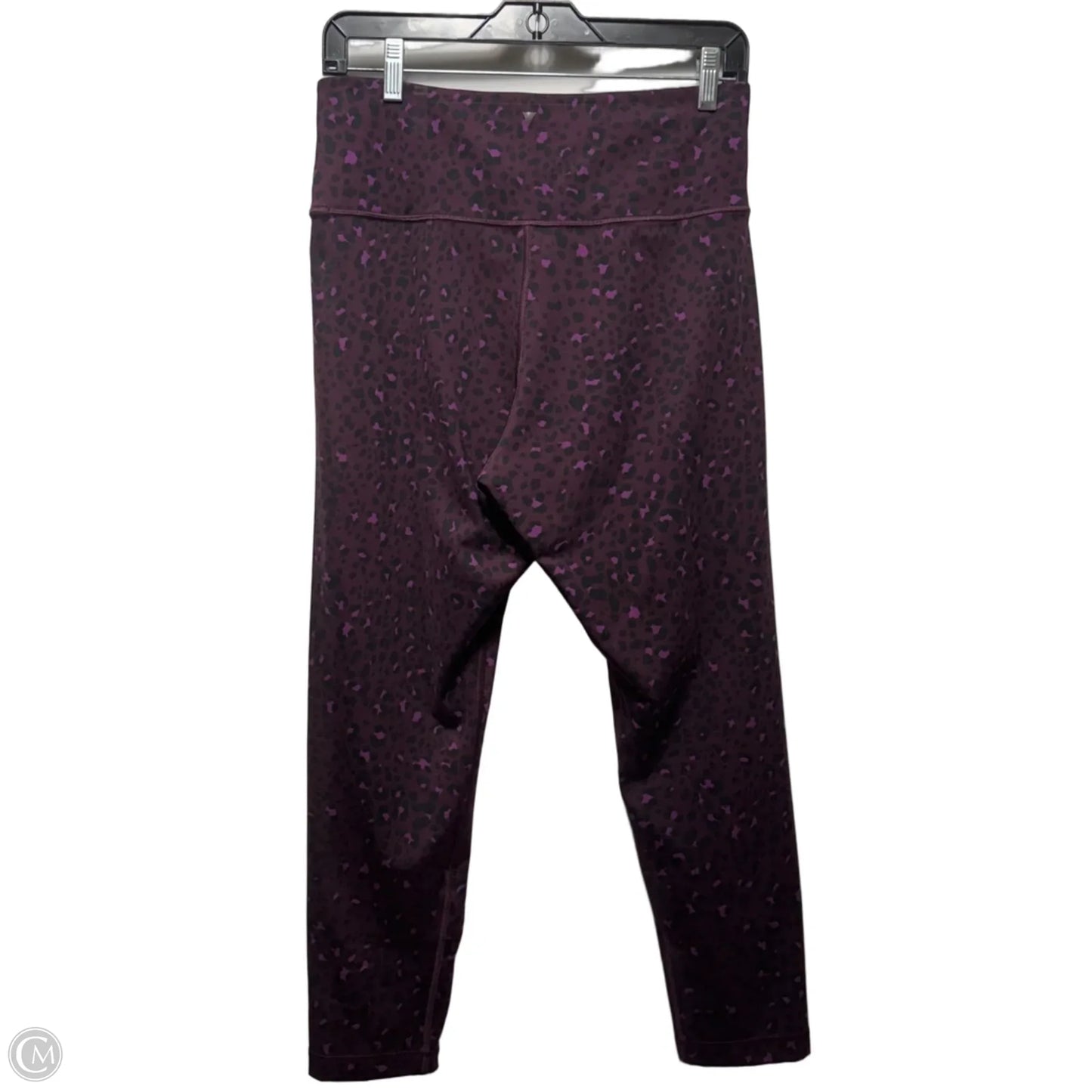 Athletic Capris By Victorias Secret In Leopard Print, Size: L