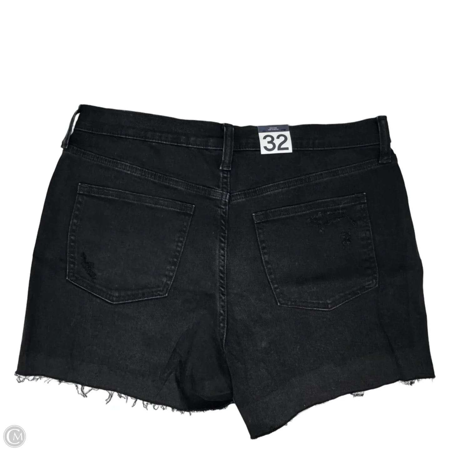 High Rise Low Stretch Shorts By Gap In Black, Size: 14/32