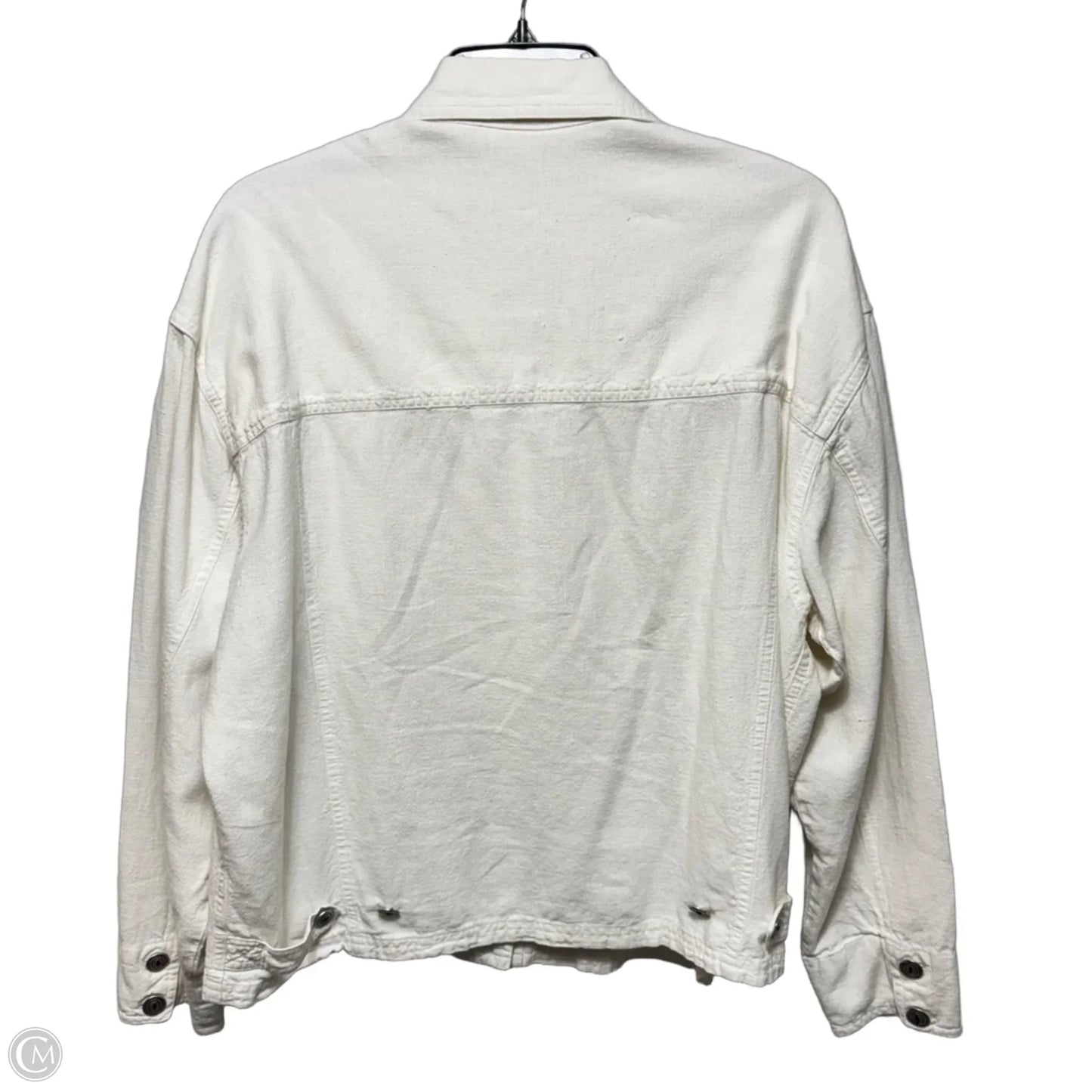 Jacket Other By Chicos In White, Size: 2