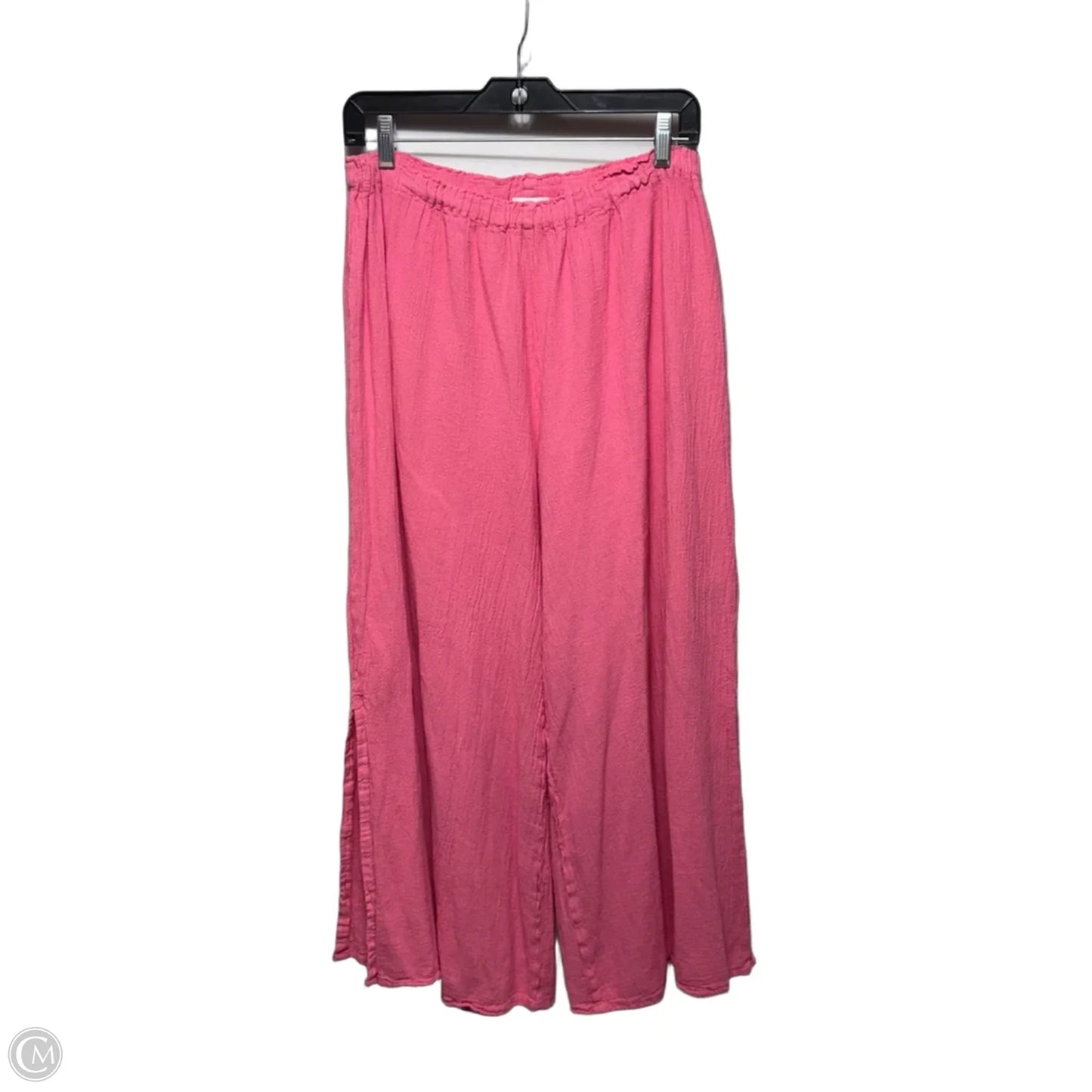 Pants Wide Leg By Oh My Gauze In Pink, Size: L/XL