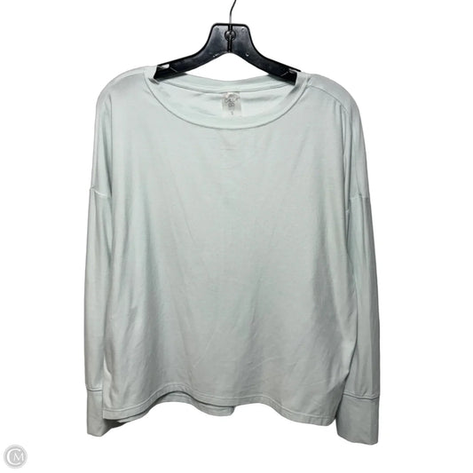 Top Long Sleeve Basic By Calia In Green, Size: S