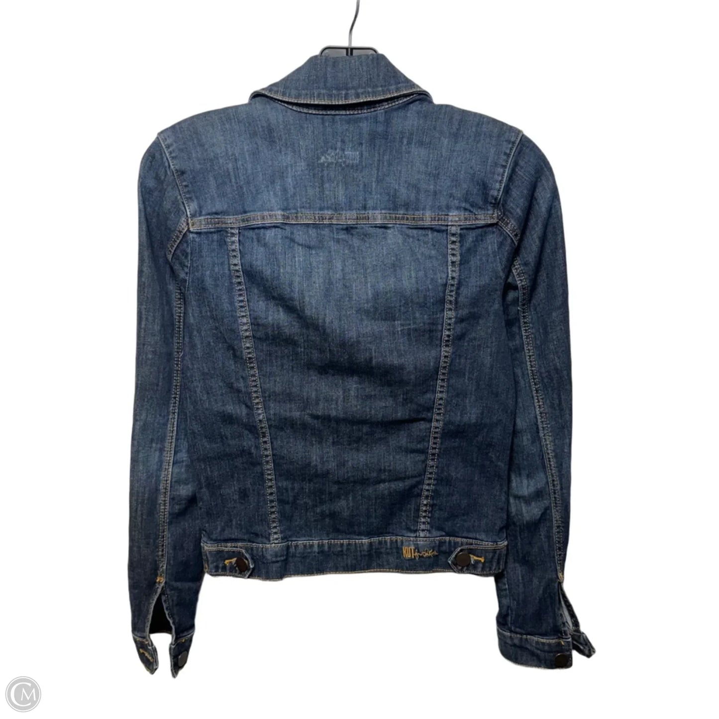 Jacket Denim By Kut In Blue Denim, Size: S