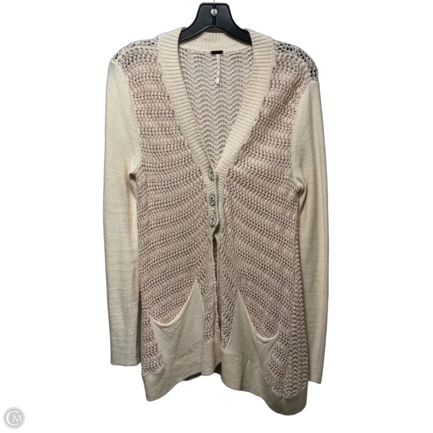 Sweater Cardigan By Free People In Pink, Size: S