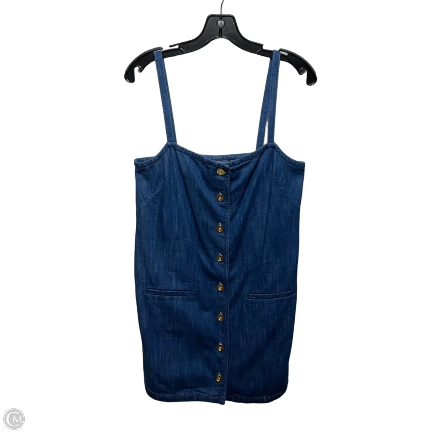 Dress Casual Short & Mini By J. Crew In Blue Denim, Size: S