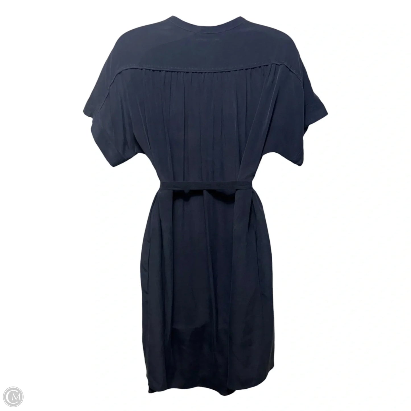 Silk Dress Casual Short By Calypso St Barth In Navy, Size: XS