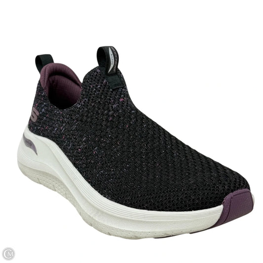Arch Fit 2.0 Sheer Shimmer Slip-On Sneakers By Skechers In Purple, Size: 8