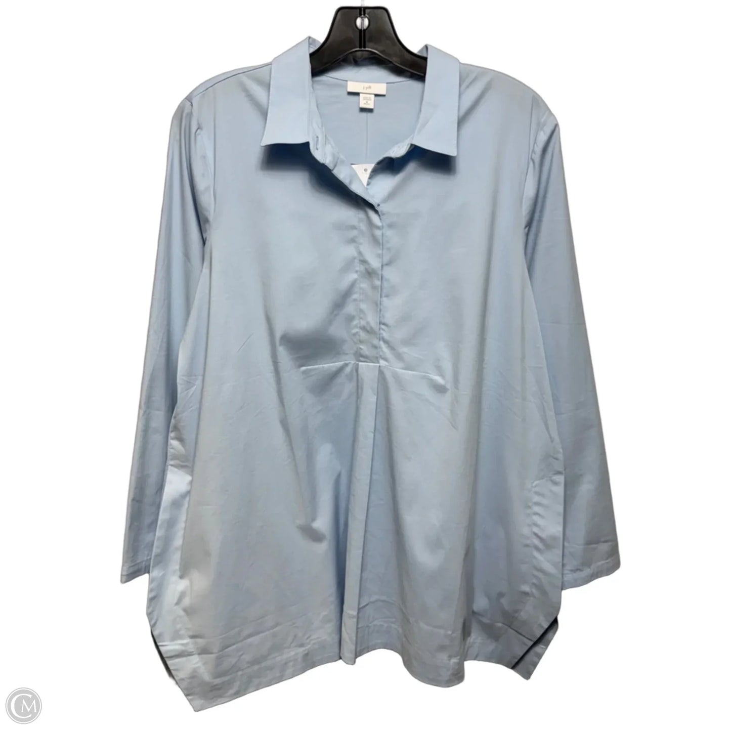 Tunic Long Sleeve By J. Jill In Blue, Size: M