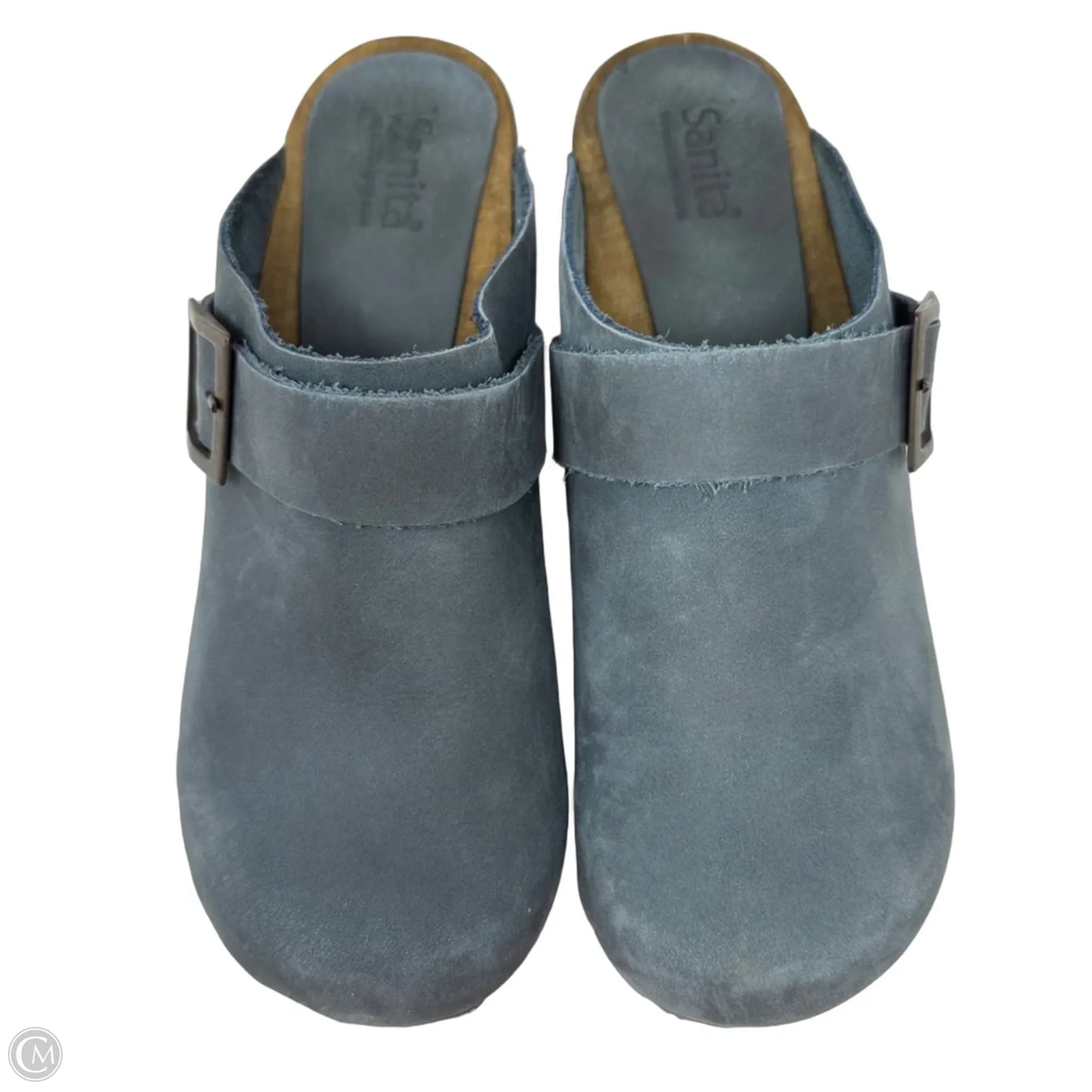Urban Wood Clogs By Sanita In Blue, Size: 9.5