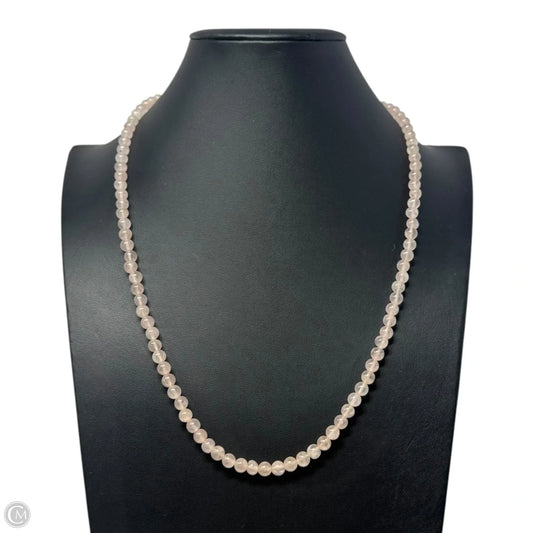 Rose Quartz Beaded Necklace