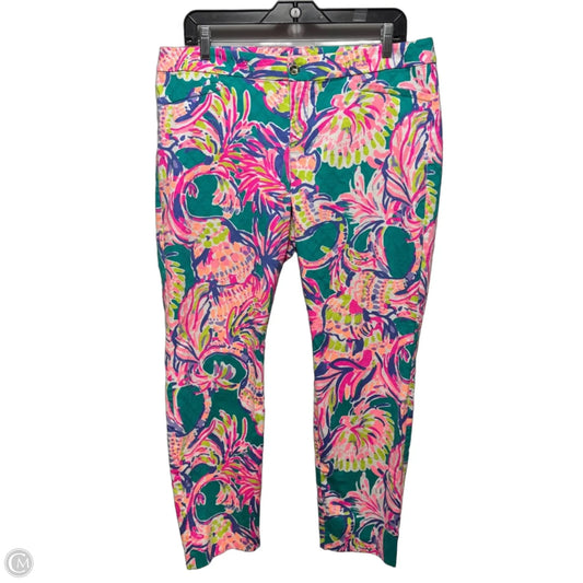 Pants Designer By Lilly Pulitzer In Multi-colored, Size: 14