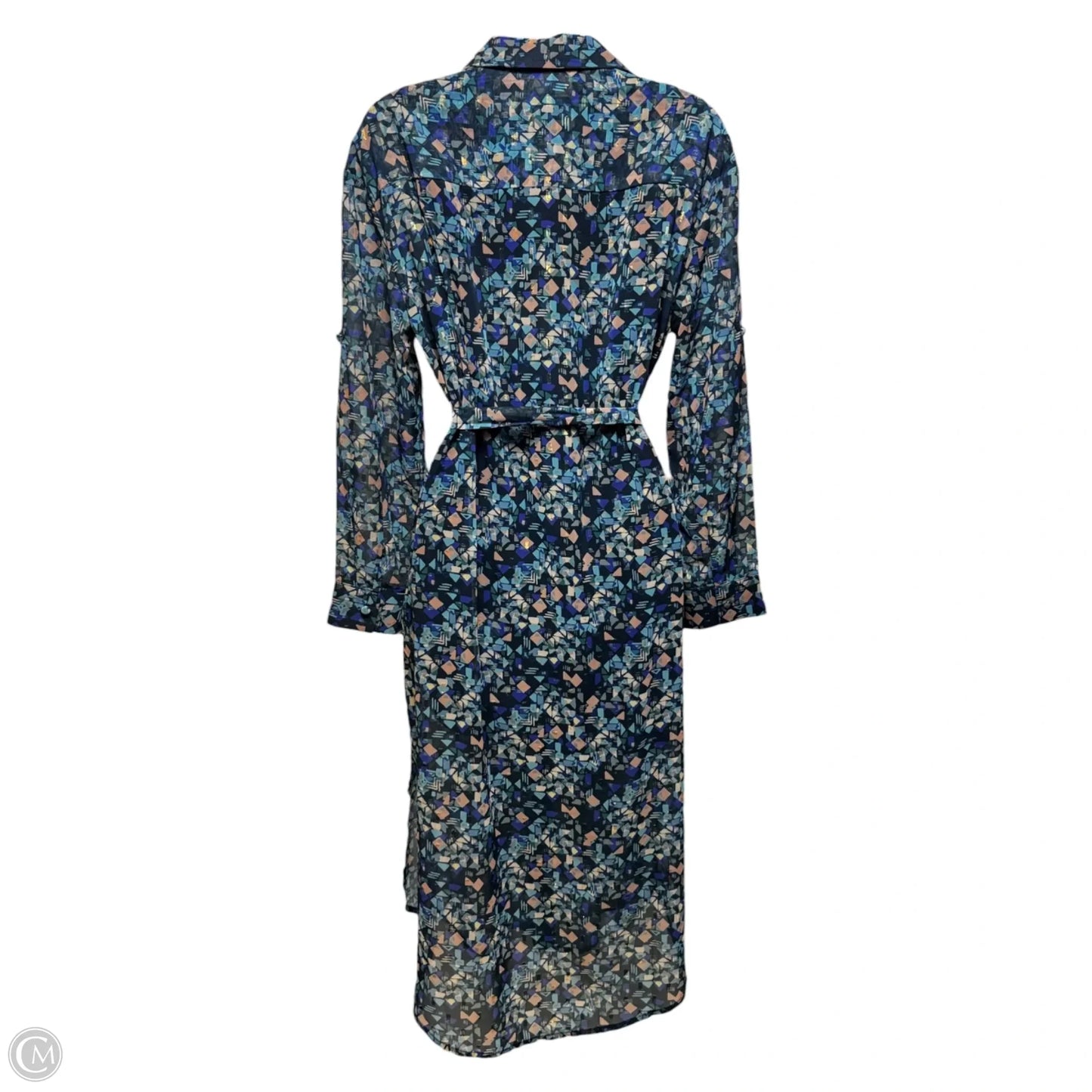 Dress Casual Maxi By Meet Me In Santorini In Geometric Pattern, Size: S