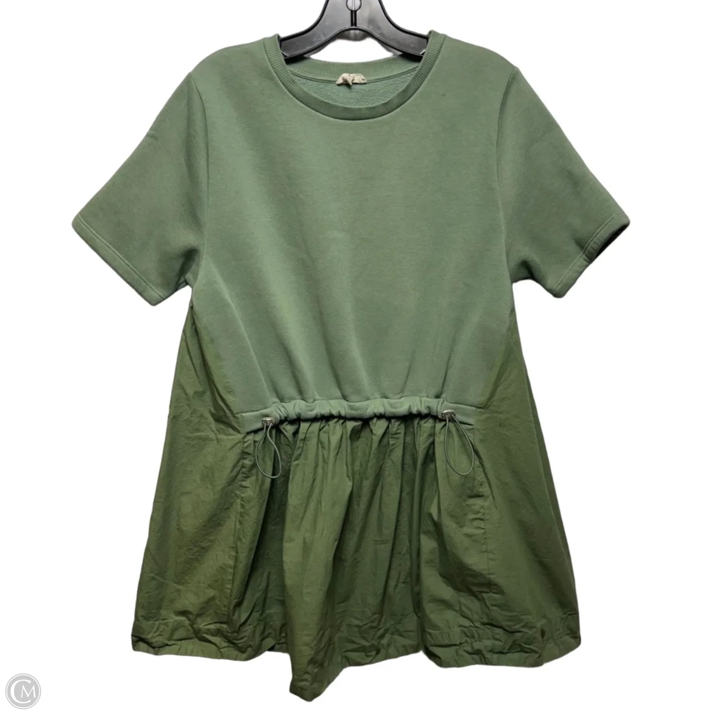 Tunic Short Sleeve By Pilcro In Green, Size: M