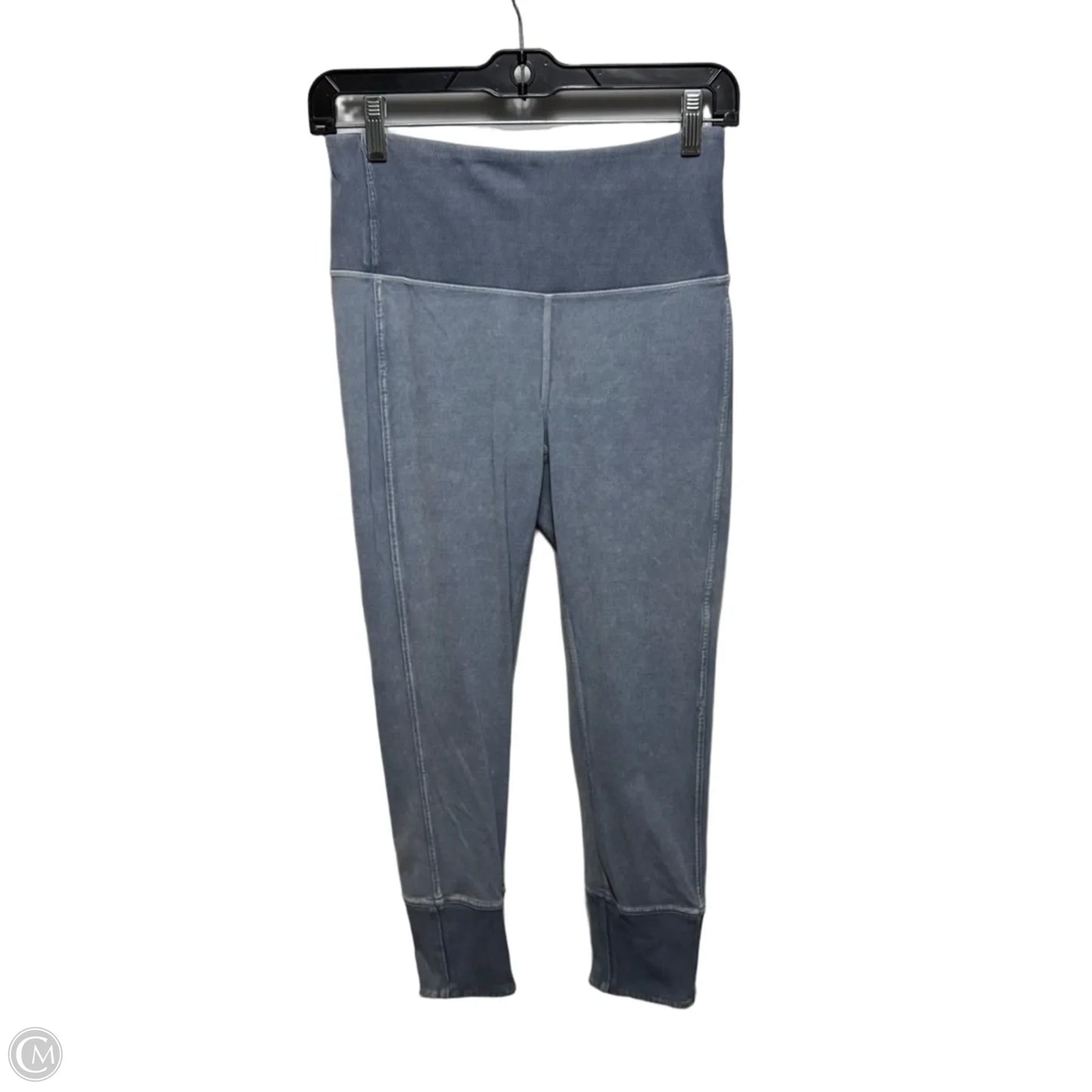 Athletic Capris By Lululemon In Blue, Size: 6